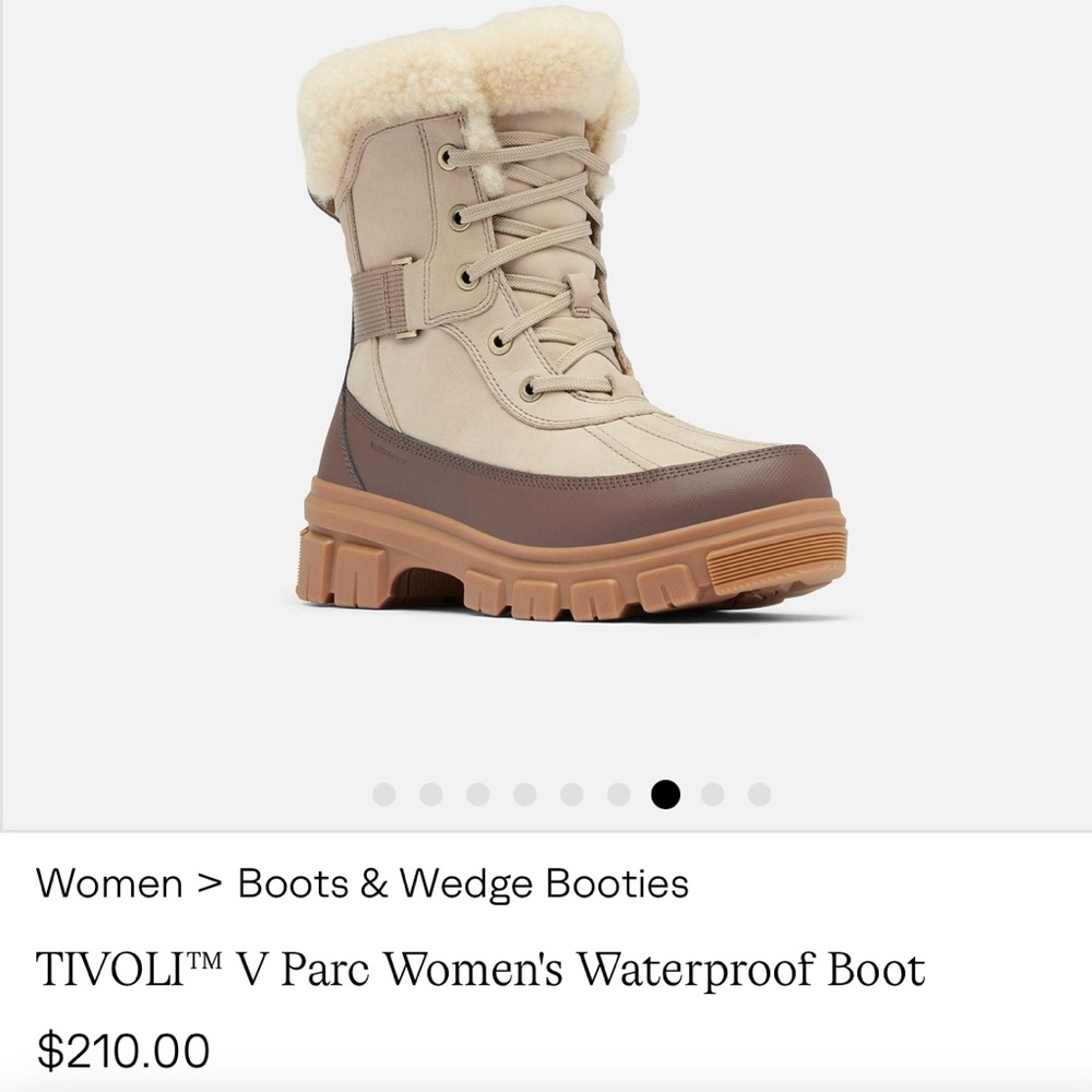 Sorel Tan and Brown Rugged Soles